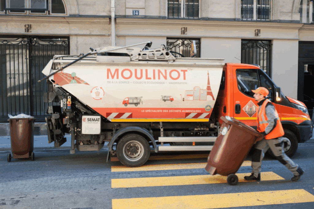 Collecte des biodéchets par Moulinot
