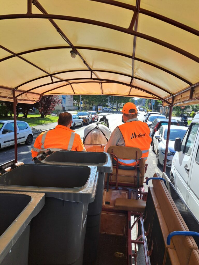 Collecte hippomobile Moulinot